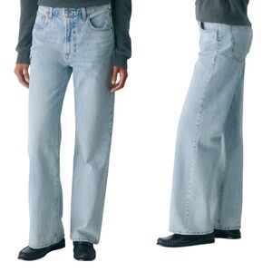 Aritzia Denim Forum The Farrah Hi-Rise Wide Jean